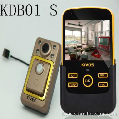 Door Security Knocker Bell With Sensor Camera Door Peephole From China